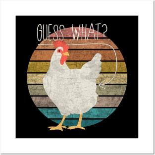 Guess what: Chicken butt - Vintage Posters and Art